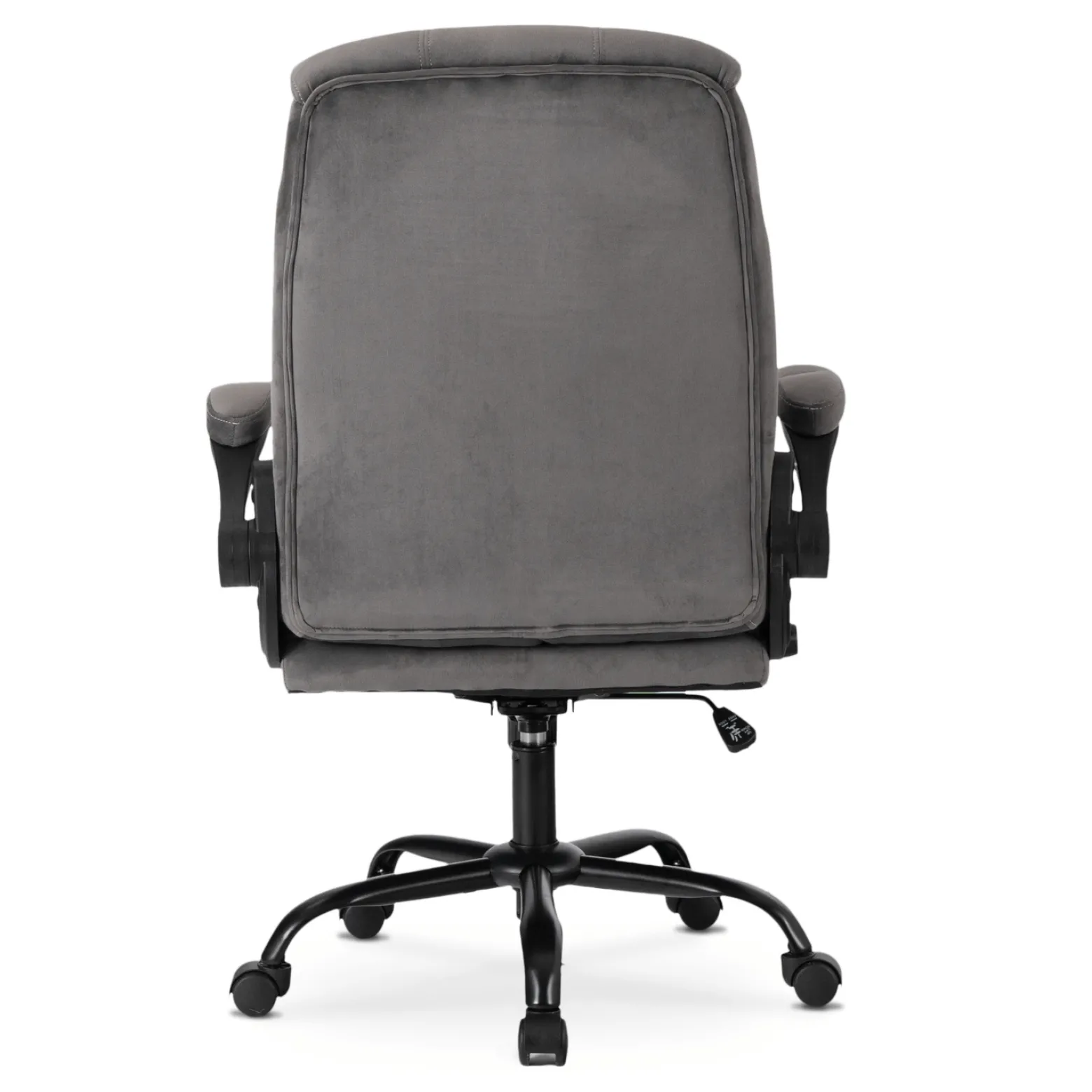 Fotel Biurowy Obrotowy Krzesło Do Biurka Ergonomiczny Szary COMFORT