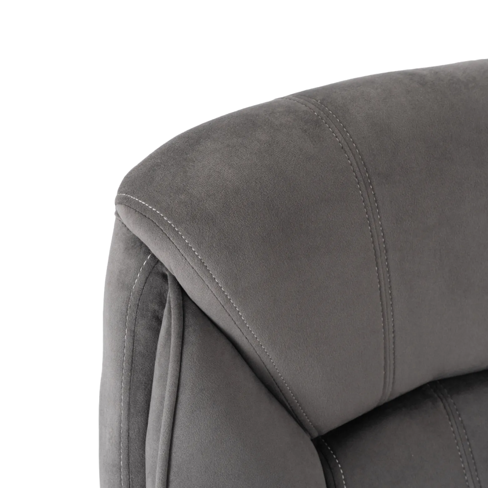 Fotel Biurowy Obrotowy Krzesło Do Biurka Ergonomiczny Szary COMFORT