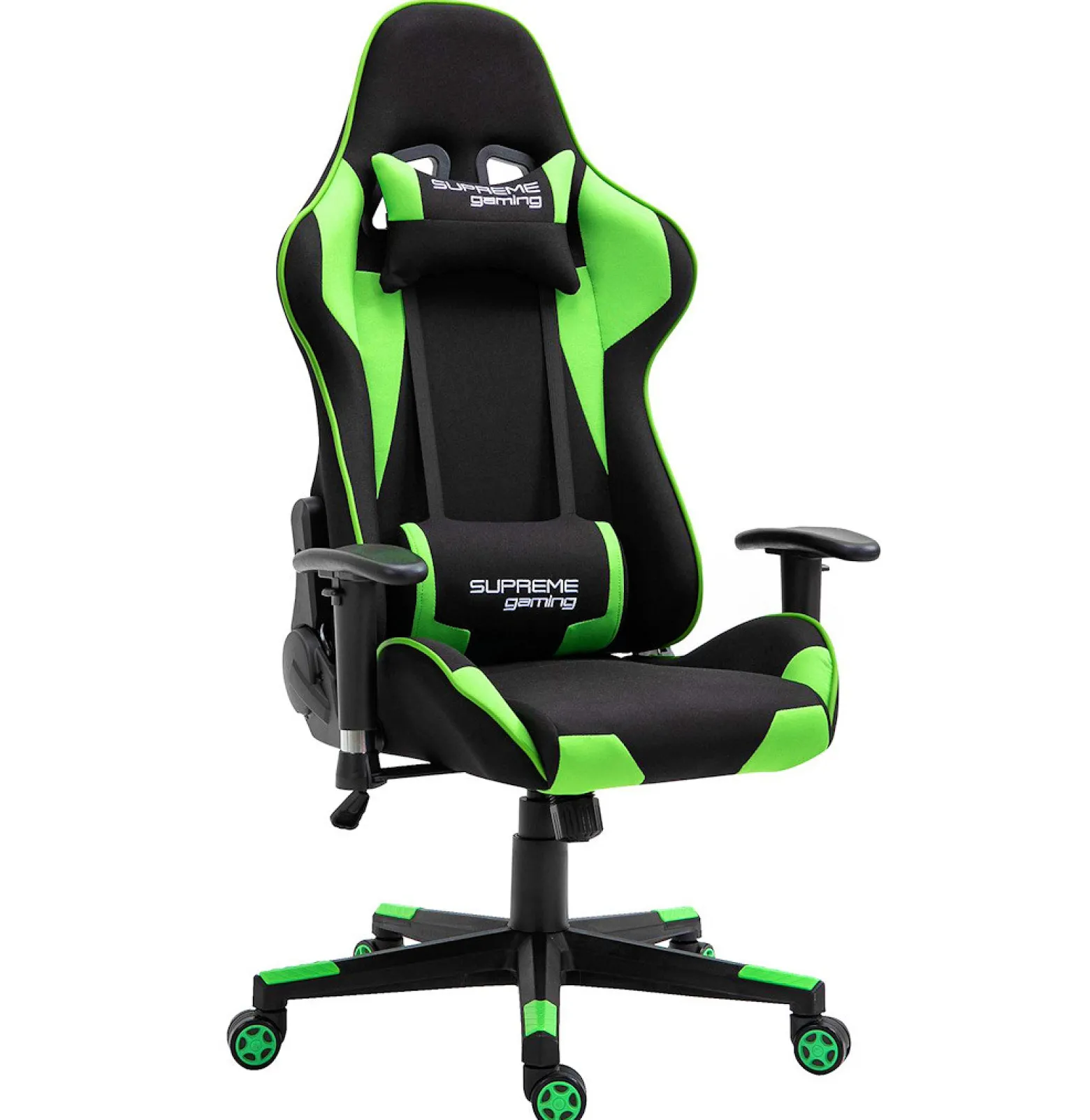 Fotel Extreme regulowany gamingowy PlayMaker Black-Green