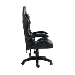 Fotel Gamingowy Biurowy Obrotowy Gracza Alpha Gaming Carbon Czarny