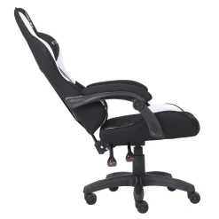Fotel Gamingowy Materiałowy Biurowy Krzesło Alpha Gaming Kevlar Biały