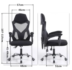 Fotel gamingwy Yoda Black
