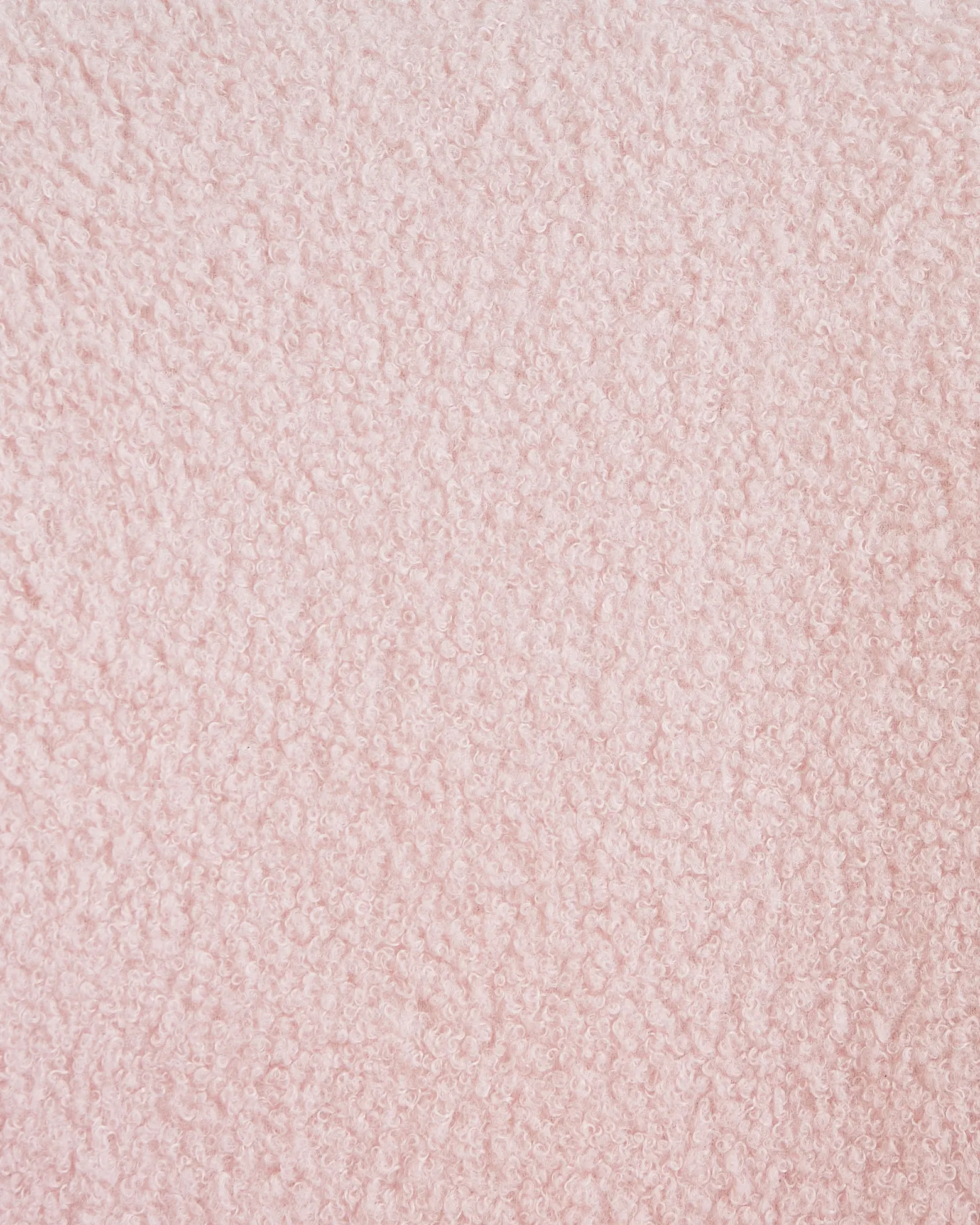 Fotel obrotowy boucle baranek pastelowy róż