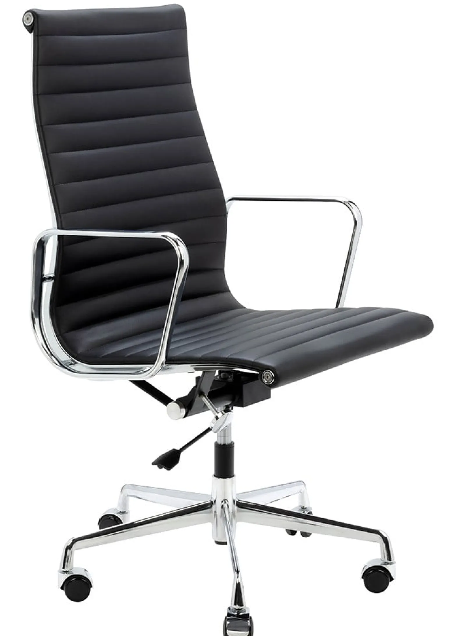 Fotel biurowy AERON PRESTIGE PLUS chrom - skóra naturalna, aluminium