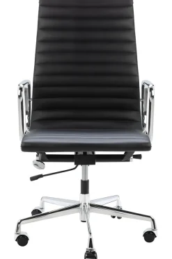 Fotel biurowy AERON PRESTIGE PLUS chrom - skóra naturalna, aluminium