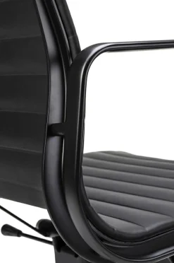 Fotel biurowy BODY PRESTIGE PLUS czarny - skóra naturalna