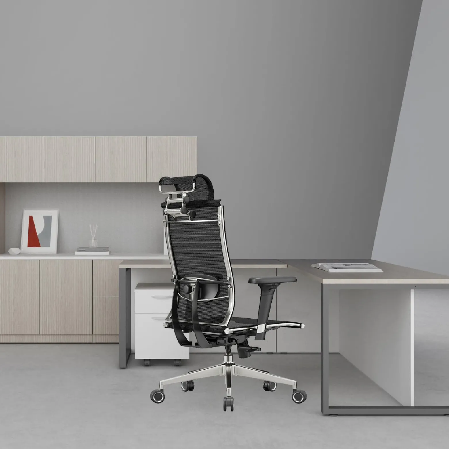 Fotel biurowy ergonomiczny ANGEL iO