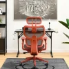 Fotel-Biurowy Hanoi Czerwony, Podstawa Czerwony