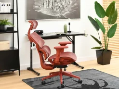 Fotel-Biurowy Hanoi Czerwony, Podstawa Czerwony