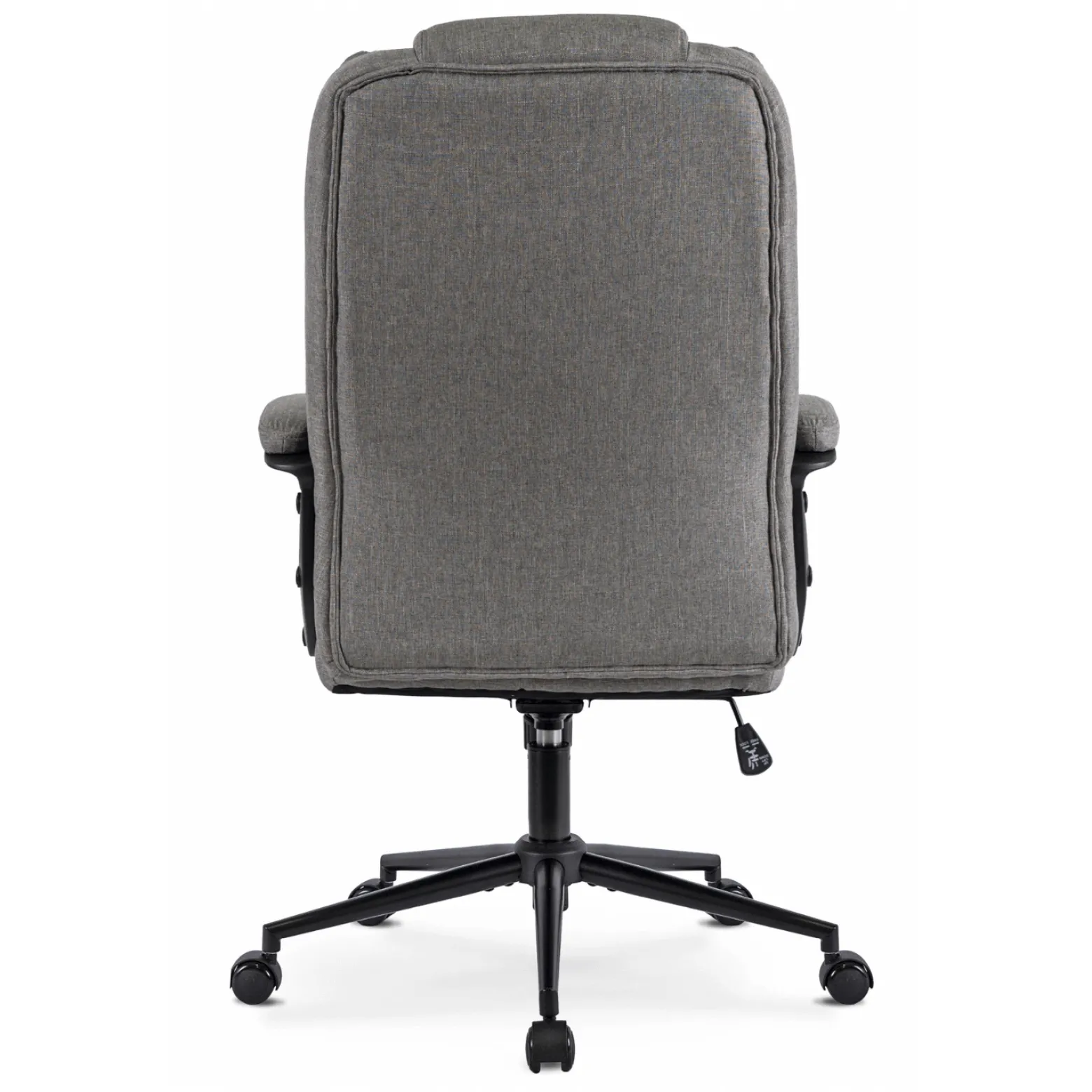Fotel Biurowy Obrotowy Krzesło Do Biurka Komputer Ergonomiczny Szary PHONIX