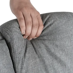 Fotel Biurowy Obrotowy Krzesło Do Biurka Komputer Ergonomiczny Szary PHONIX