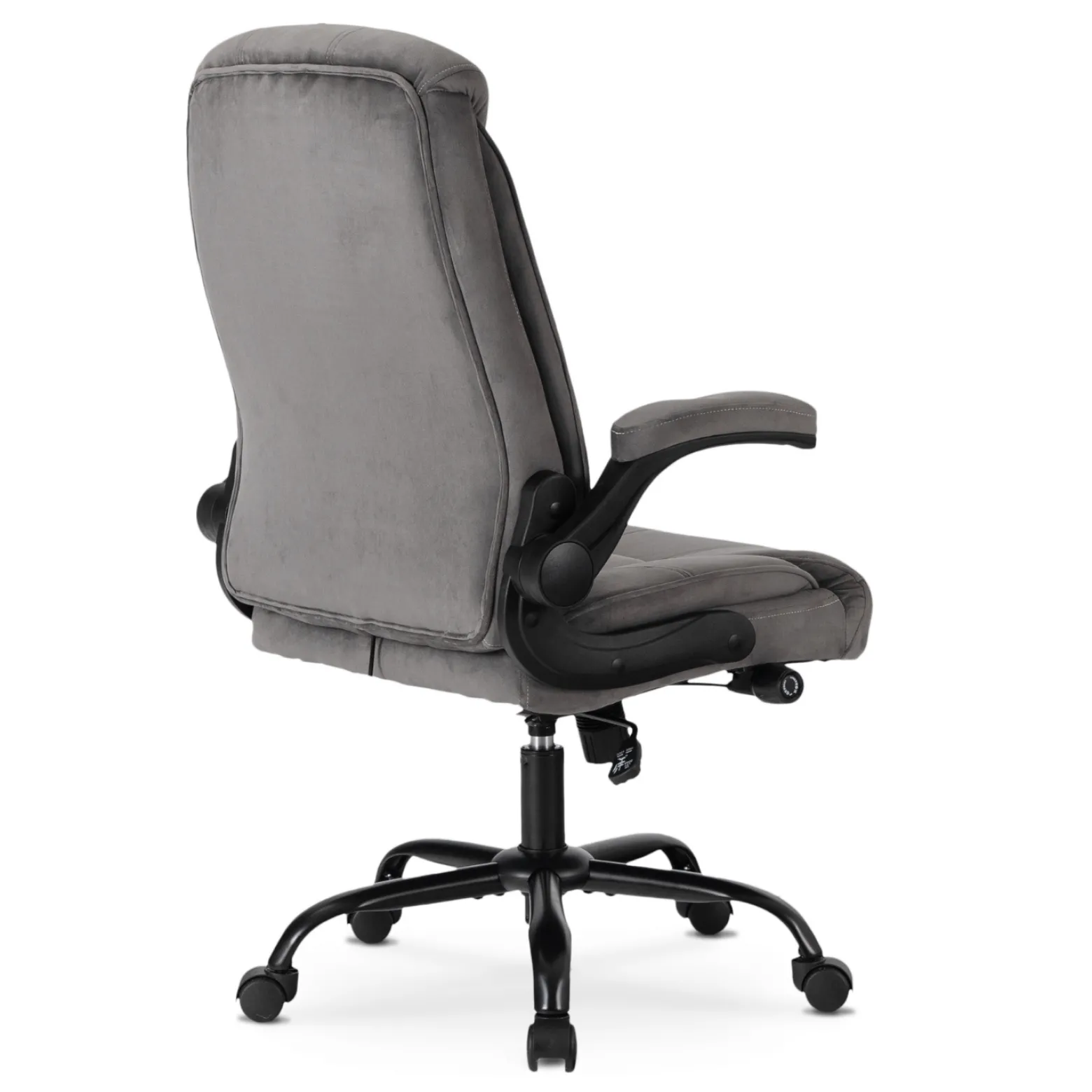 Fotel Biurowy Obrotowy Krzesło Do Biurka Ergonomiczny Szary COMFORT