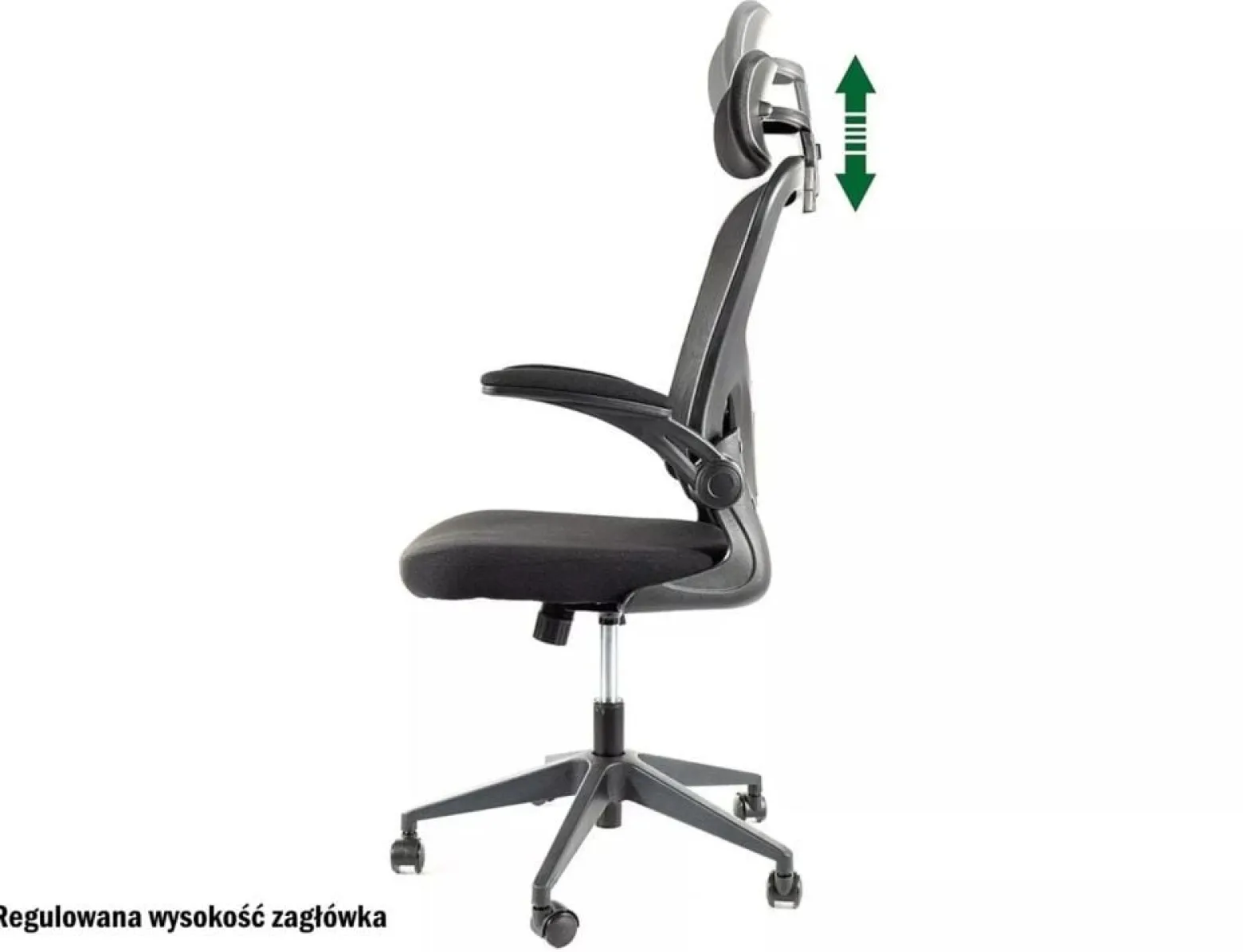Fotel biurowy Q-060 czarny