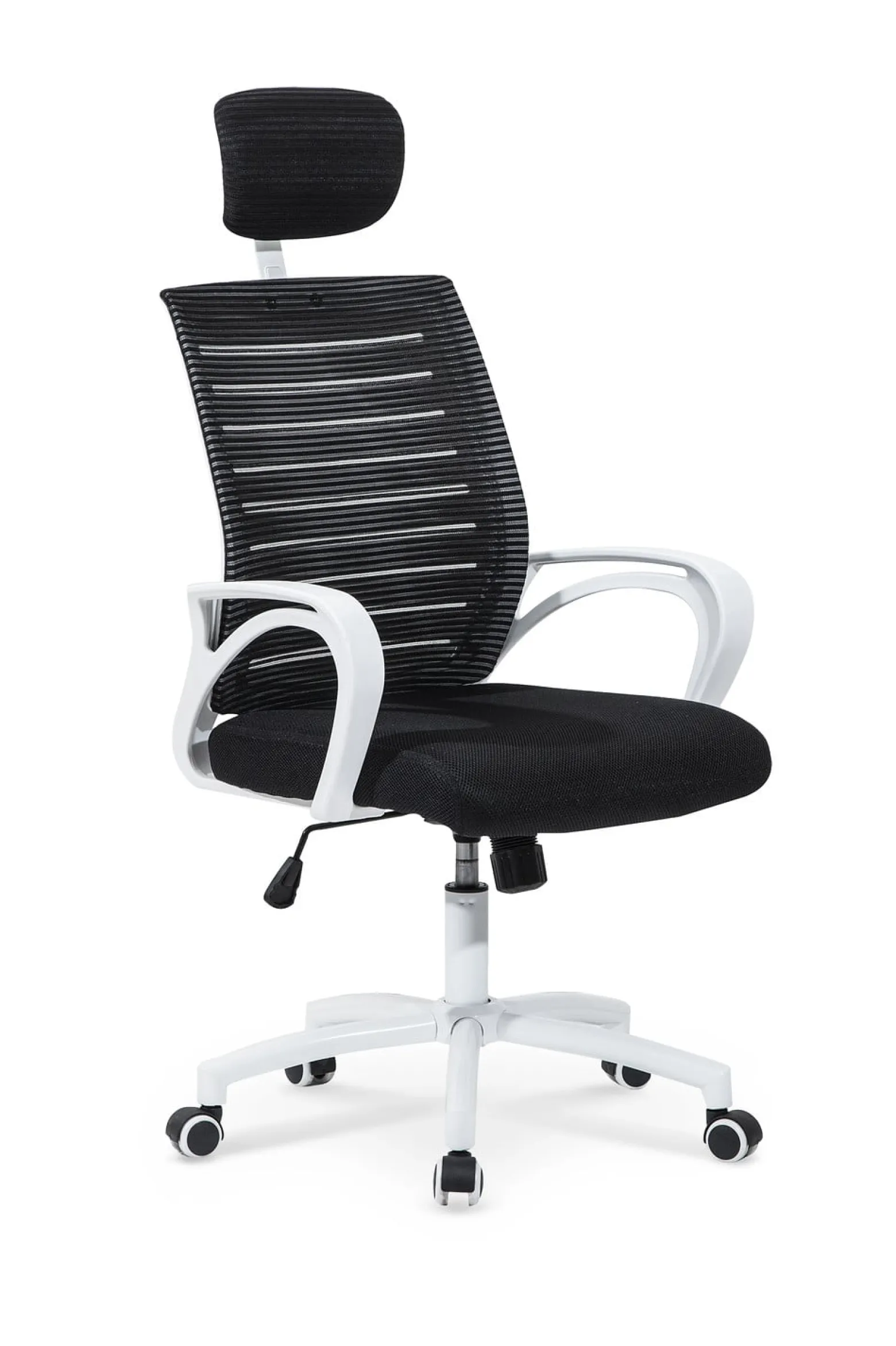 Fotel biurowy SOCKET czarny/biały