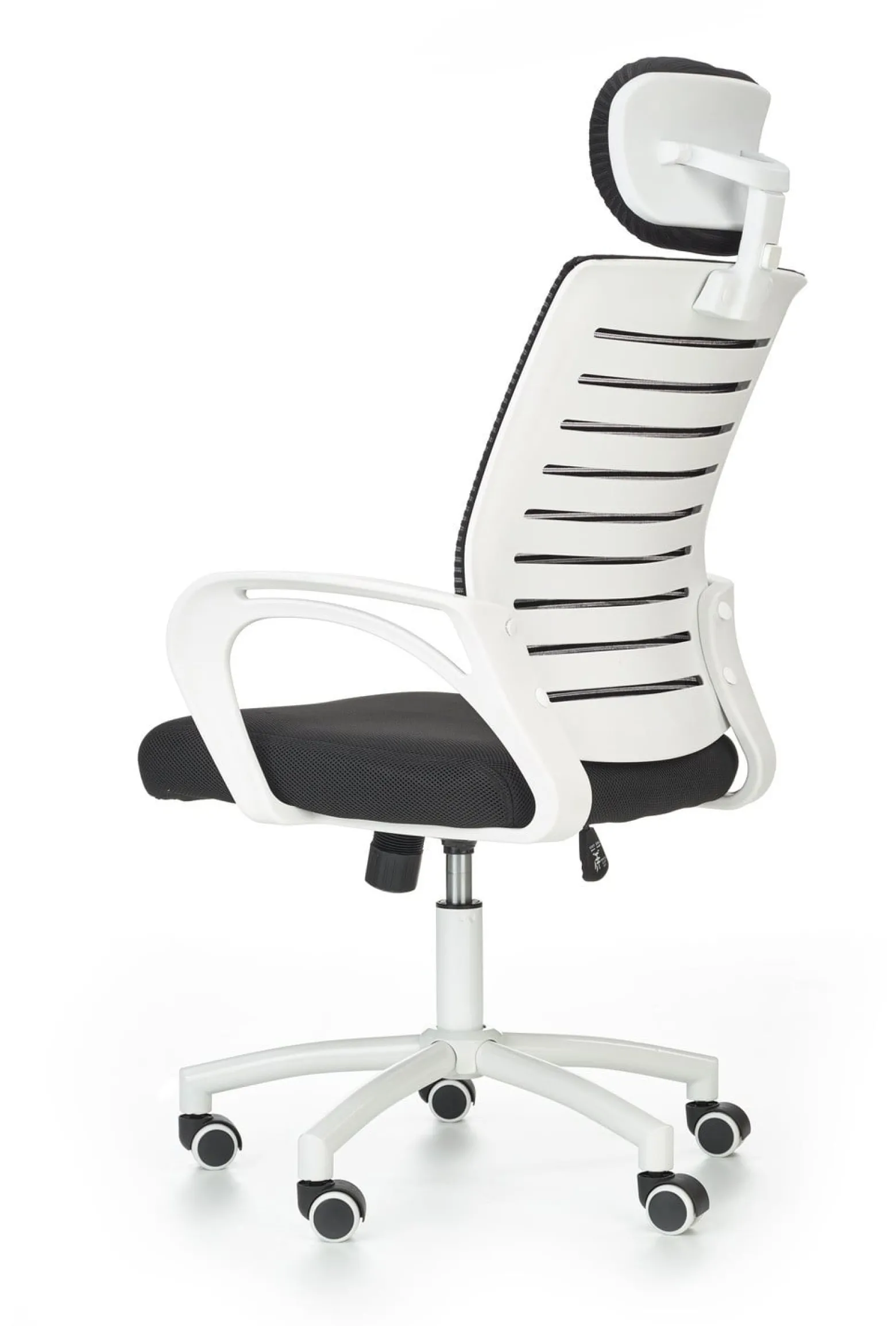 Fotel biurowy SOCKET czarny/biały