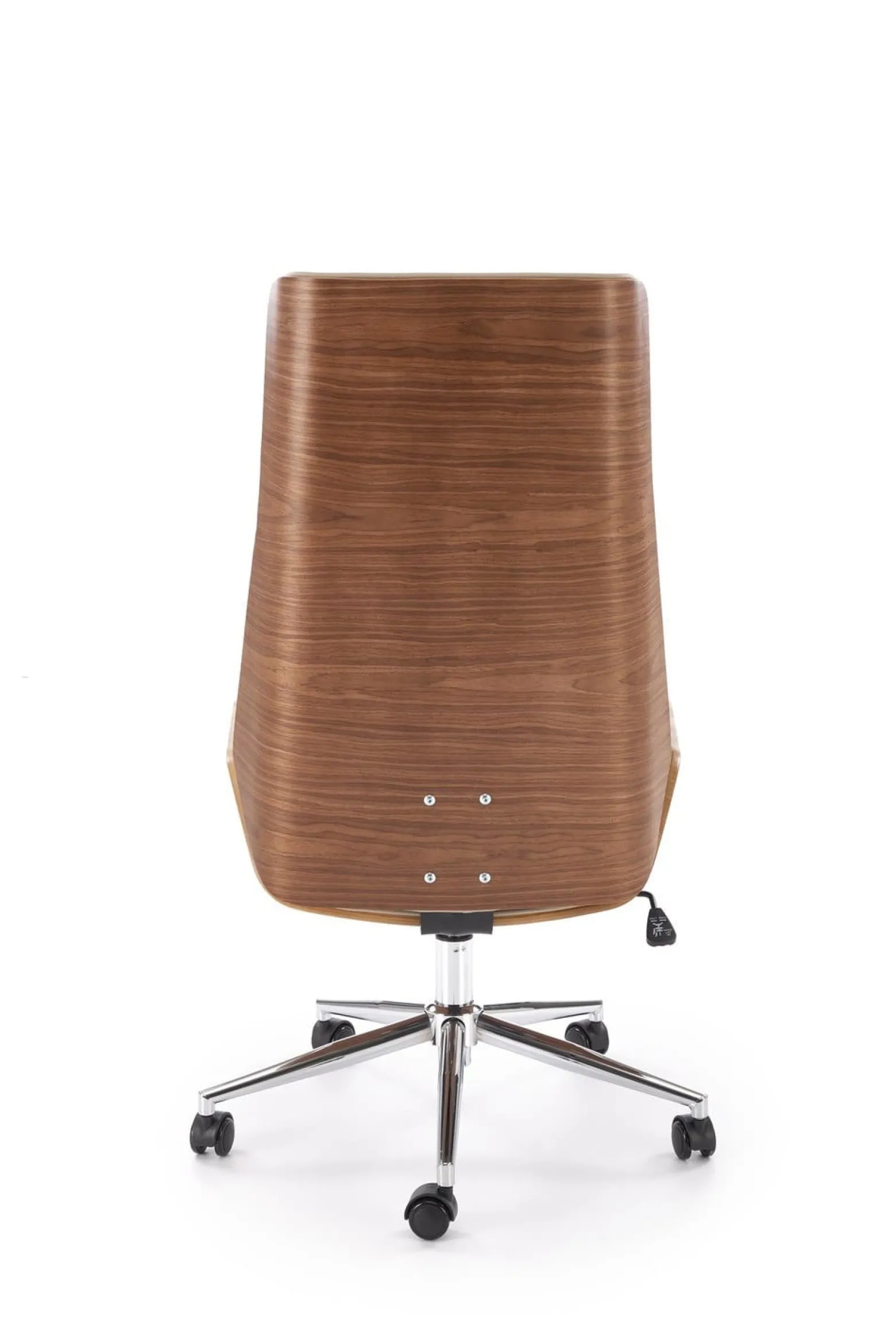Fotel biurowy WEBSTER beżowy/orzechowy