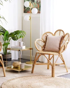 2 fotele paw rattanowy naturalny ogród salon