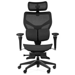 Fotel ergonomiczny Ergoshape 2.0 czary siatka podnóżek