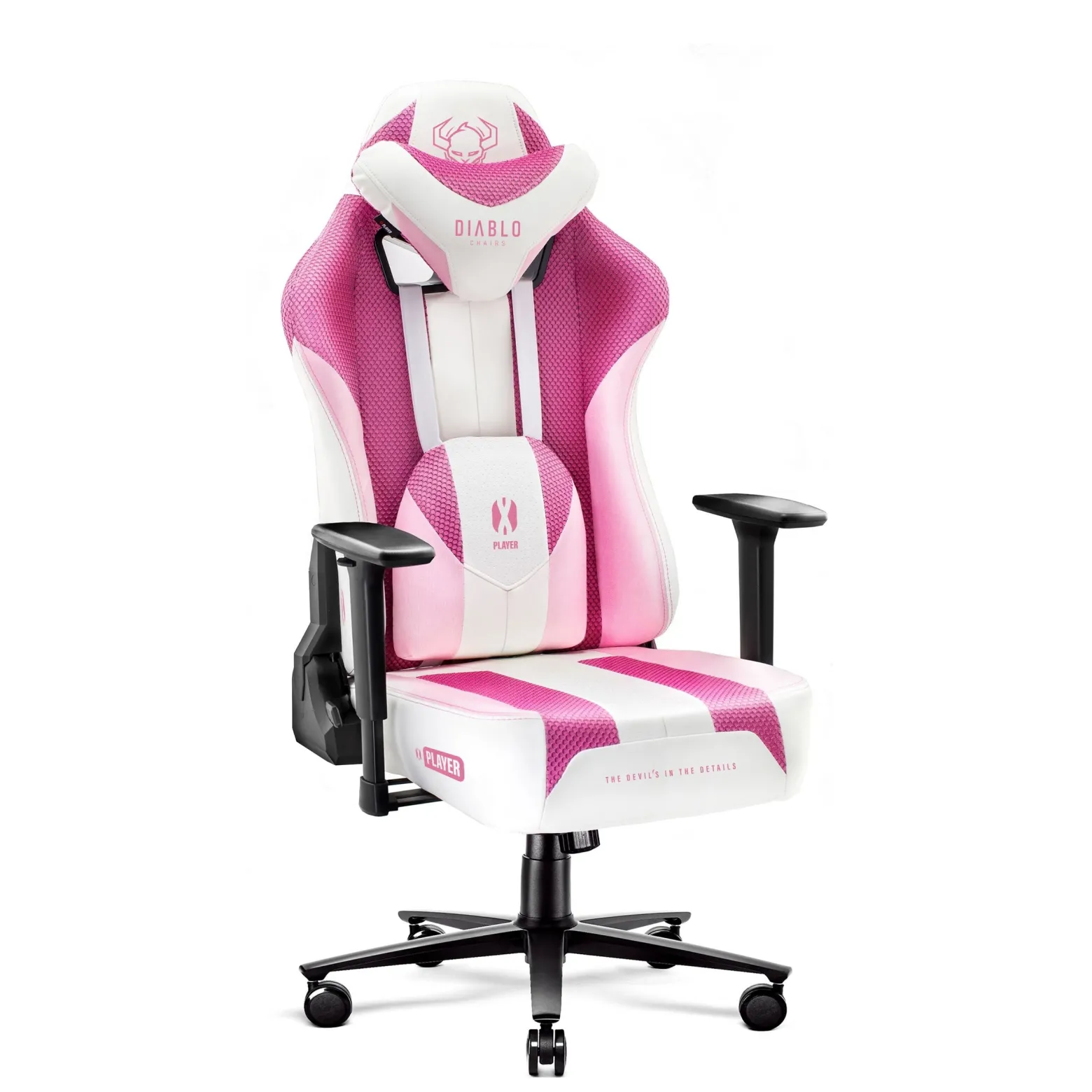 Fotel Gamingowy biurowy materiałowy Diablo Chairs X-Player 2.0 Normal