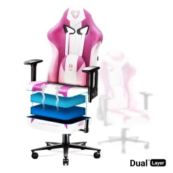 Fotel Gamingowy biurowy materiałowy Diablo Chairs X-Player 2.0 Normal