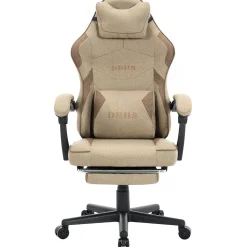 Fotel gamingowy Extreme biurowy oddychający Edge Beige
