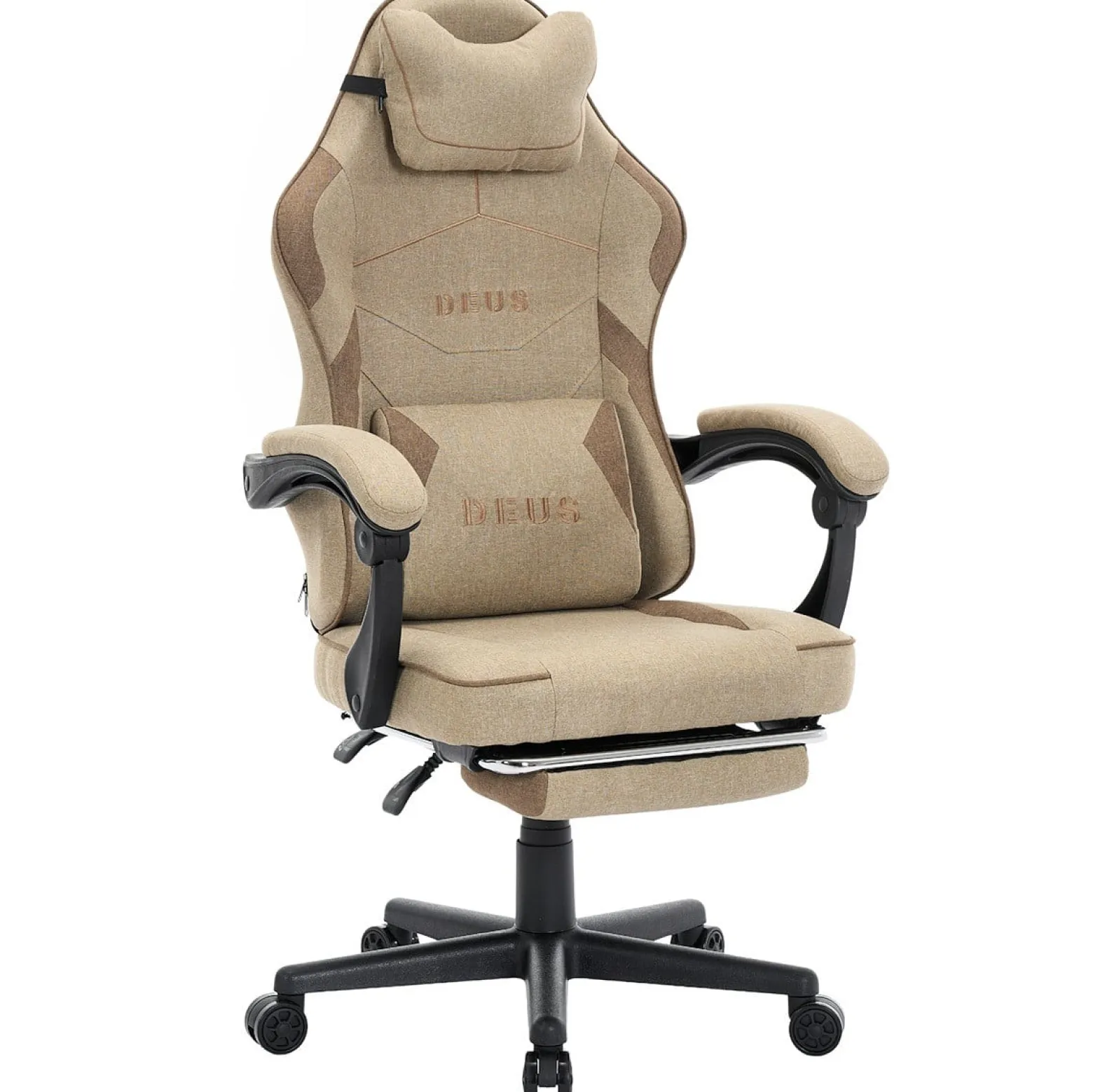 Fotel gamingowy Extreme biurowy oddychający Edge Beige