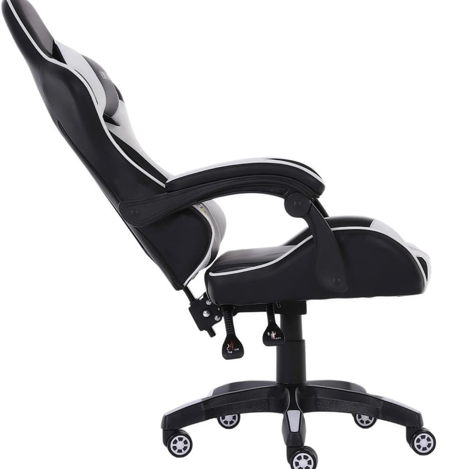 Fotel gamingowy Extreme młodzieżowy odchylany ekoskóra EXT ONE White