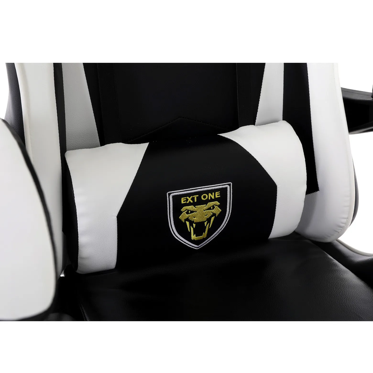 Fotel gamingowy Extreme młodzieżowy odchylany ekoskóra EXT ONE White