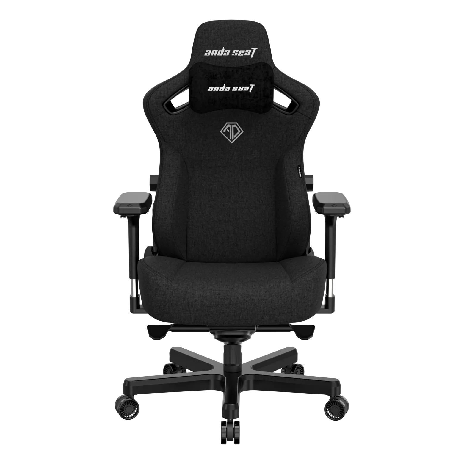 Fotel gamingowy materiałowy Anda Seat Kaiser 3 XL czarny