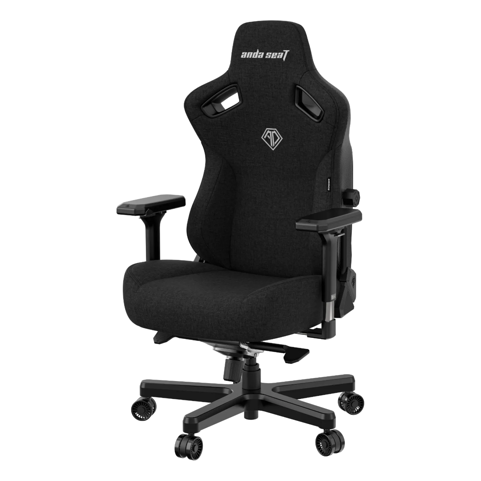 Fotel gamingowy materiałowy Anda Seat Kaiser 3 XL czarny