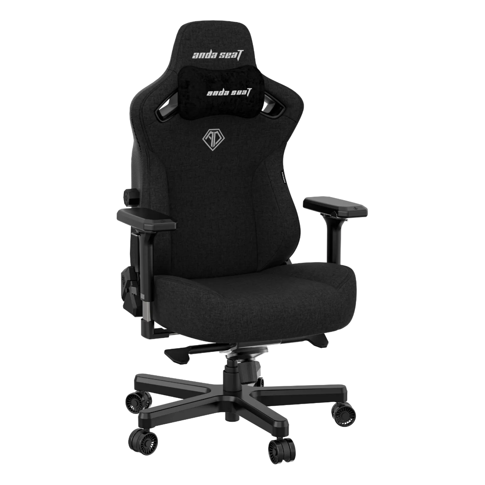 Fotel gamingowy materiałowy Anda Seat Kaiser 3 XL czarny