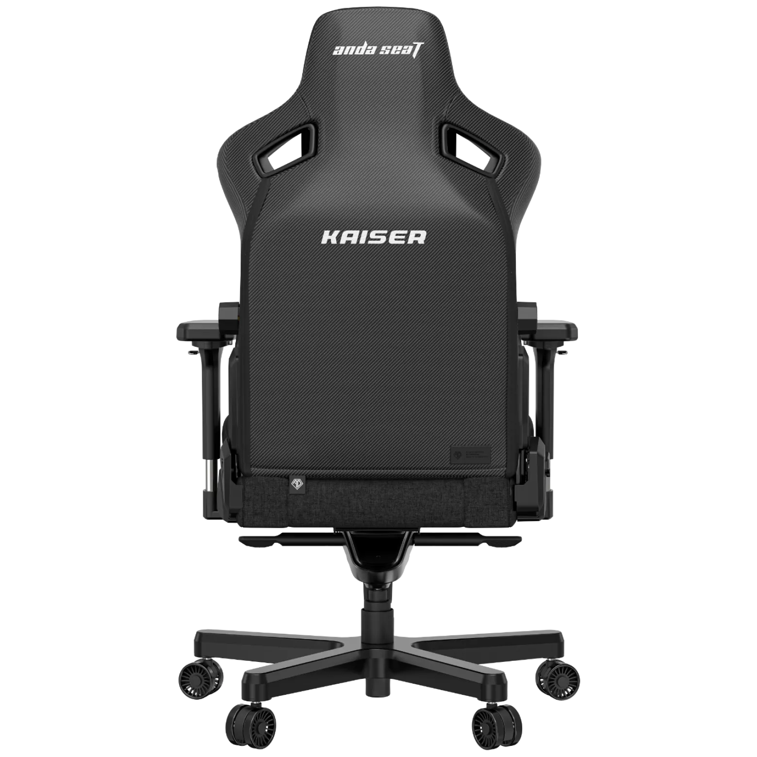 Fotel gamingowy materiałowy Anda Seat Kaiser 3 XL czarny