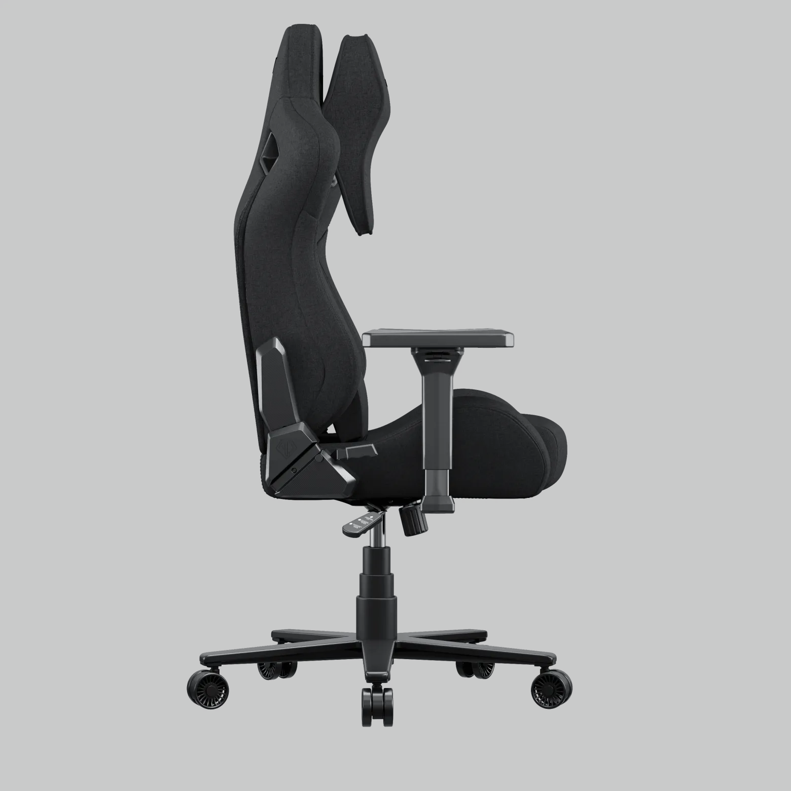 Fotel gamingowy materiałowy Kaiser 2 Frontier ciemnoszary XL