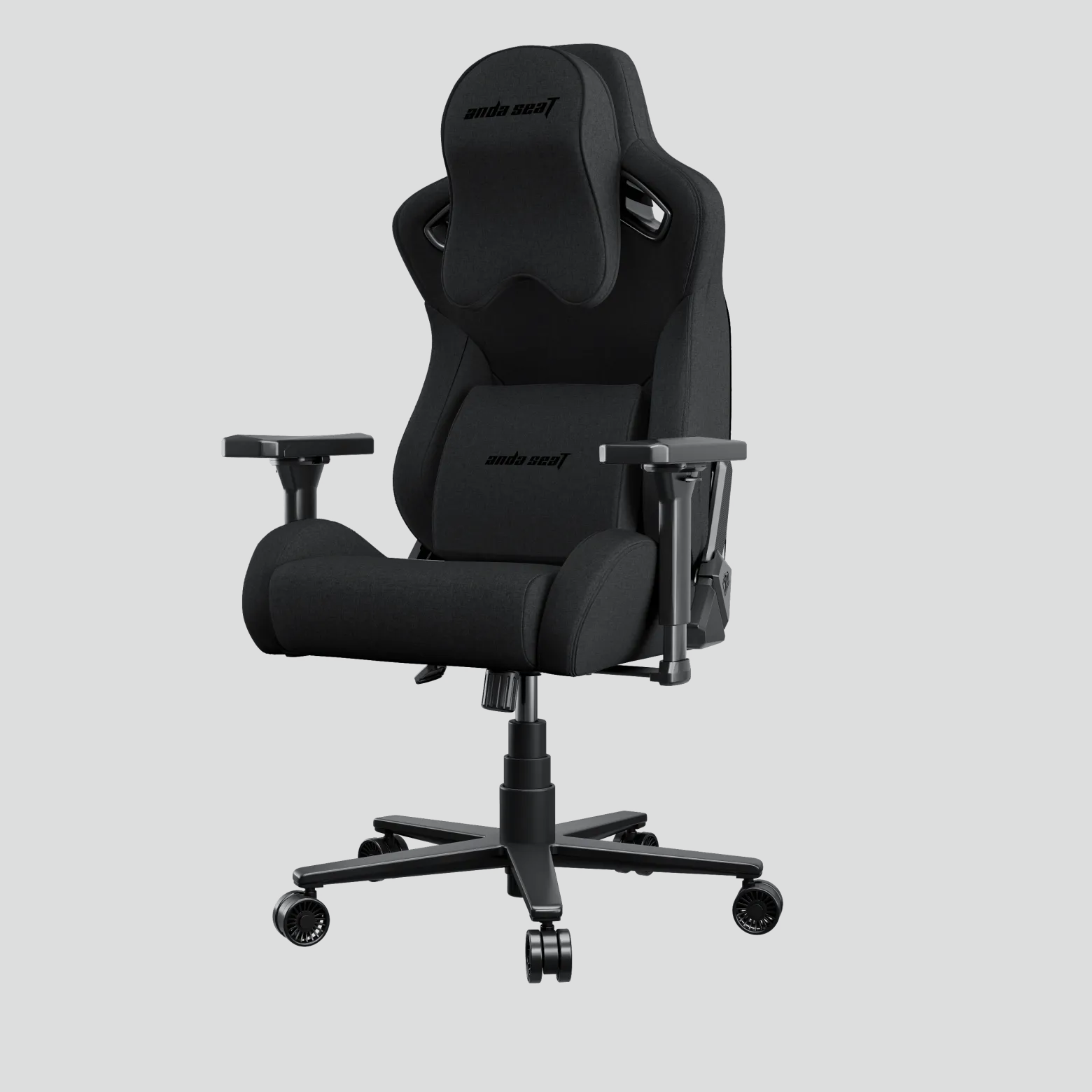 Fotel gamingowy materiałowy Kaiser 2 Frontier ciemnoszary XL