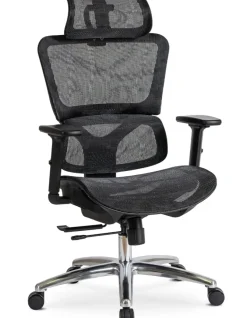 Fotel Gamingowy Obrotowy Ergonomiczny Do Biurka Biura Krzesło Czarny ROYAL