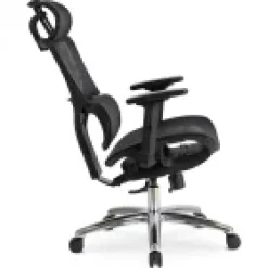 Fotel Gamingowy Obrotowy Ergonomiczny Do Biurka Biura Krzesło Czarny ROYAL