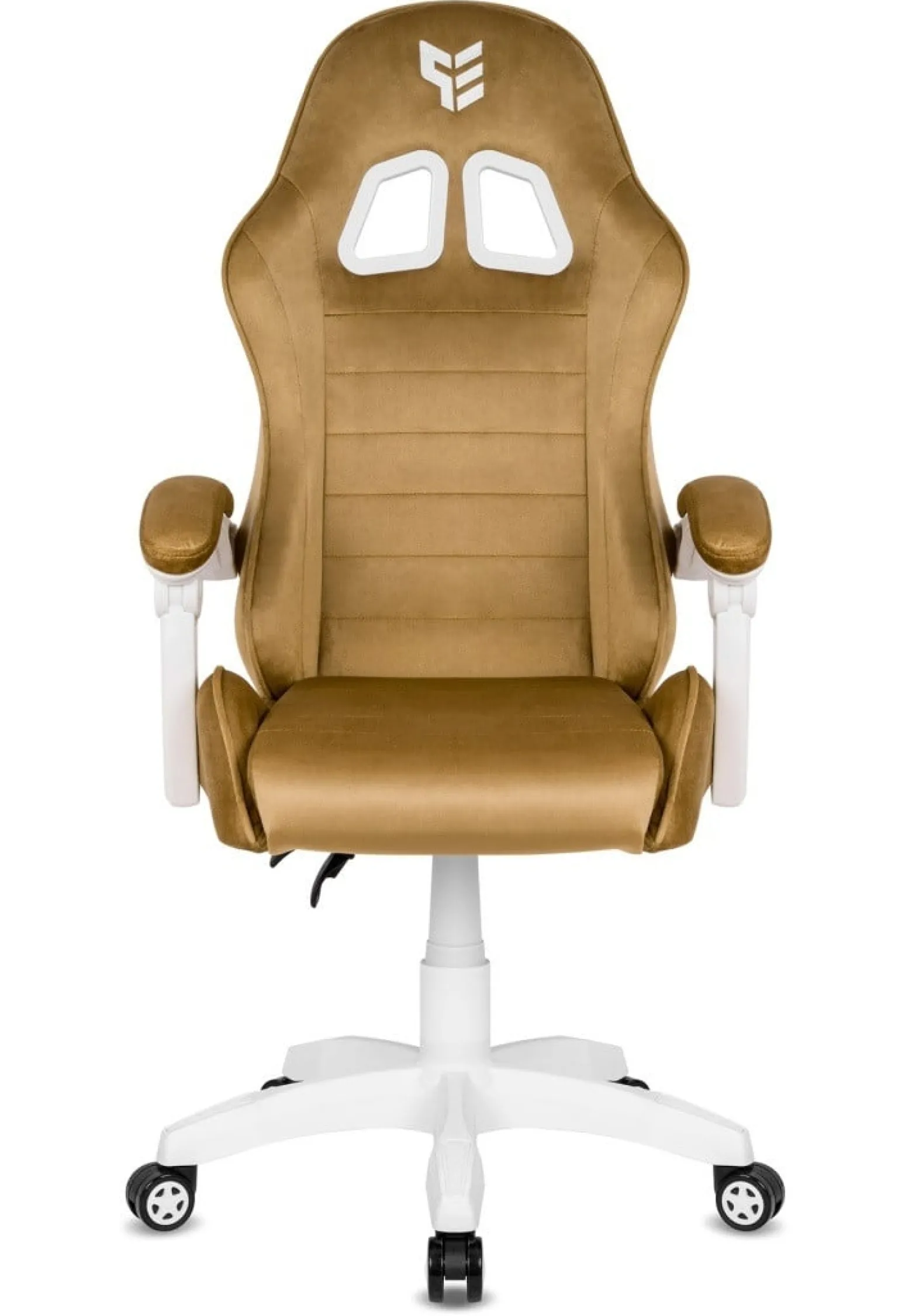 Fotel obrotowy gamingowy ENZO XL BEIGE ALCANTARA ICE
