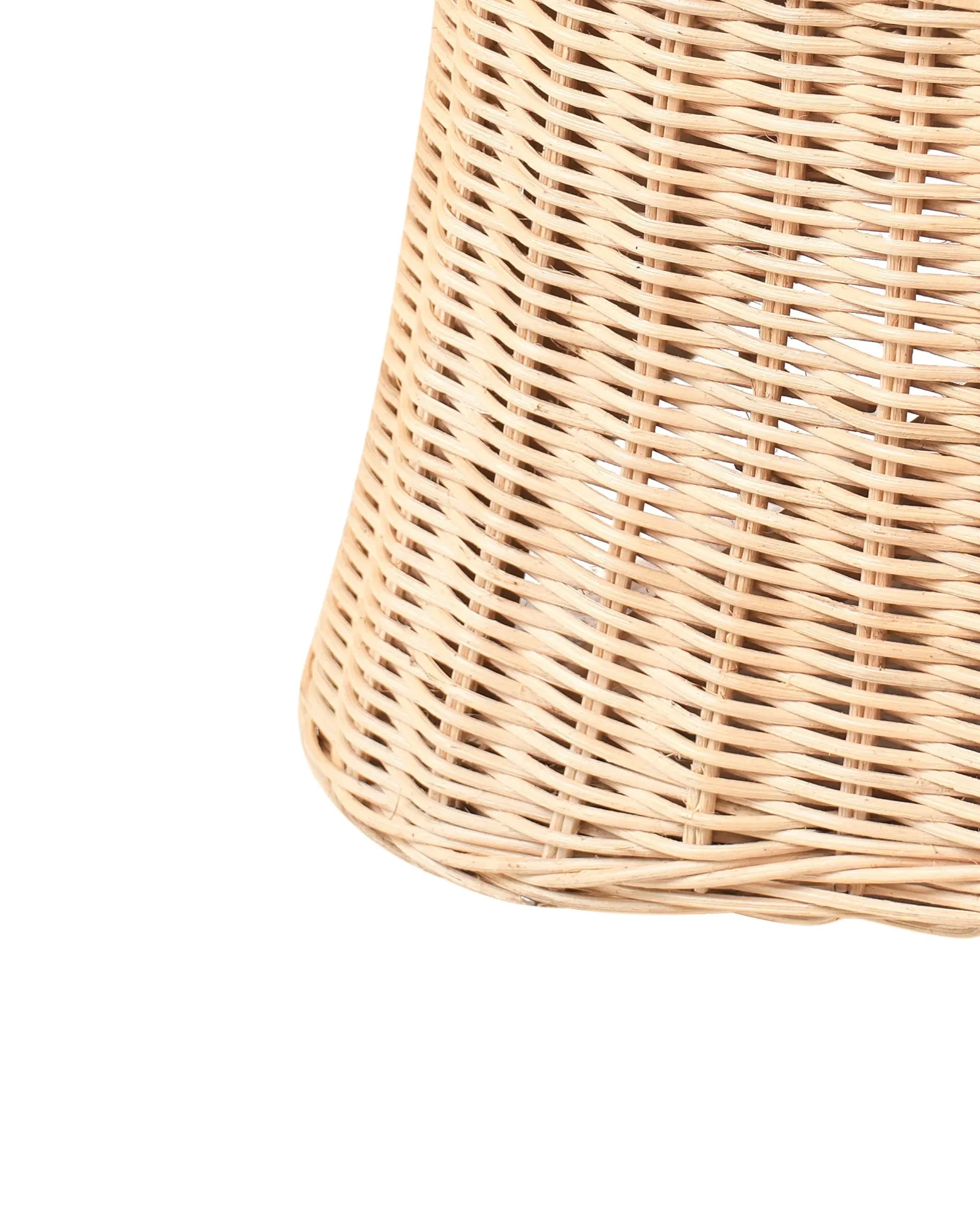Fotel ogrodowy z otomaną AIGANI Rattan Naturalny