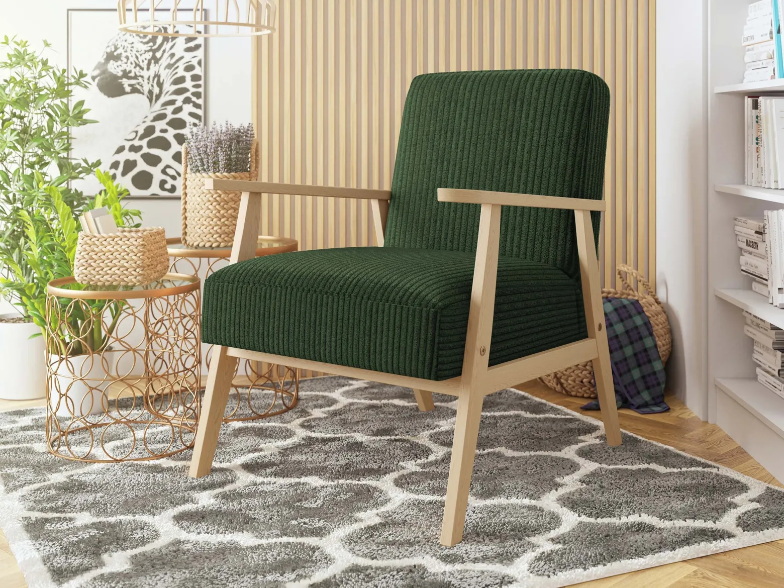 Fotel Retro Sztruks