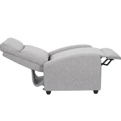 FOTEL ROZKŁADANY Recliner Dream szary nowoczesny