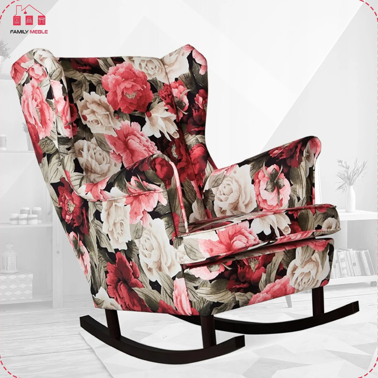 Fotel uszak bujany Ari Print Family Meble
