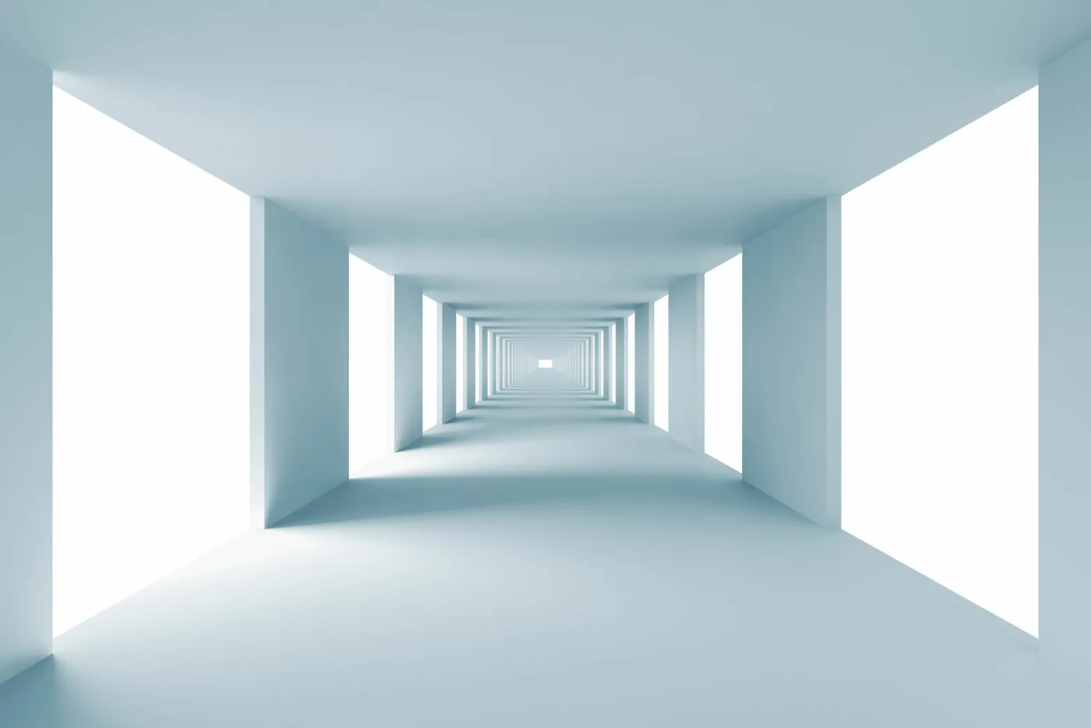 Fototapeta Do Biura Nowoczesny Tunel Efekt 3D 90x60cm