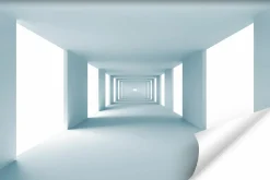 Fototapeta Do Biura Nowoczesny Tunel Efekt 3D 90x60cm