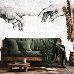 Fototapeta Fresk Stworzenie Adama 90x60cm