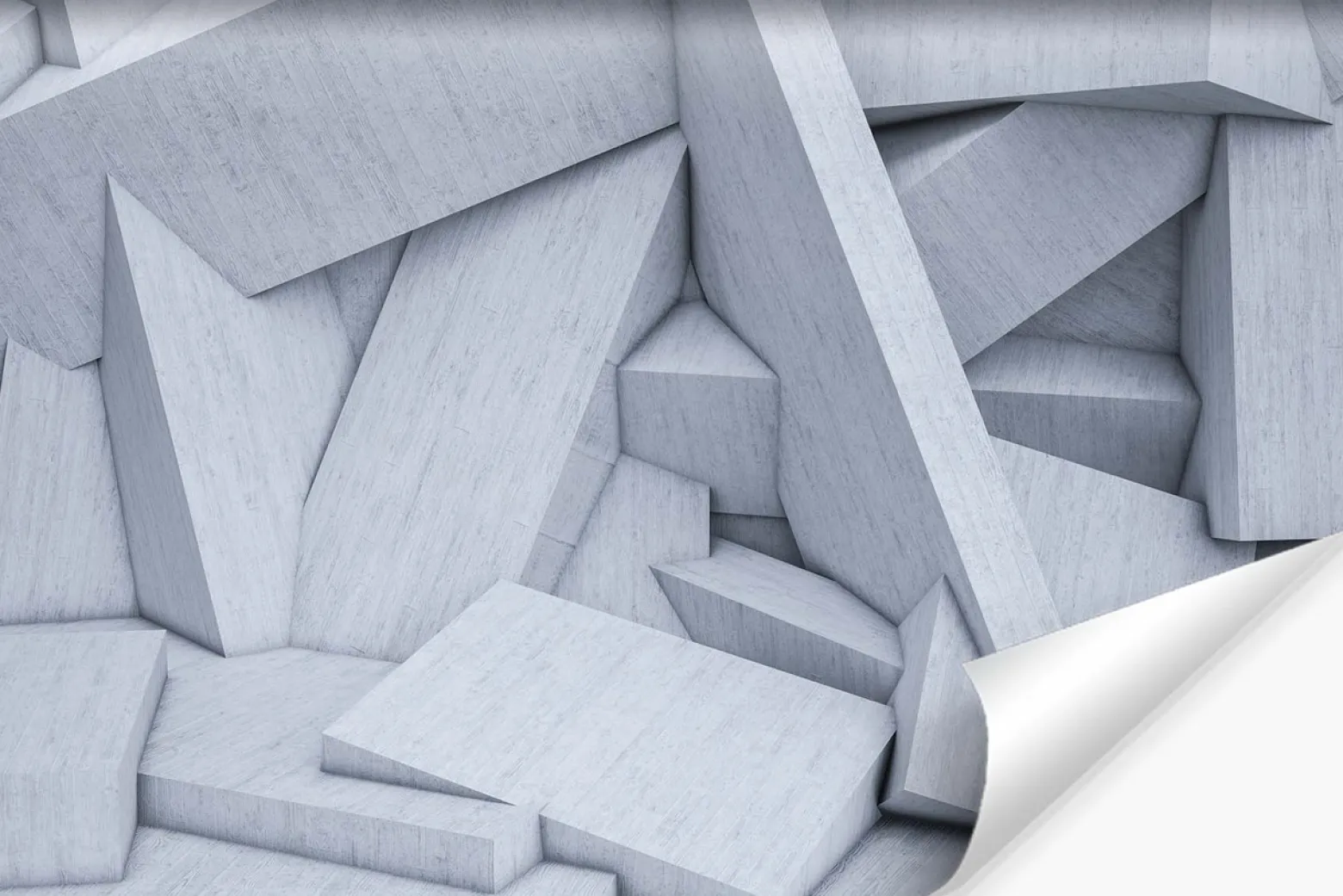 Fototapeta Nowoczesna ABSTRAKCJA Beton 3D 90x60cm