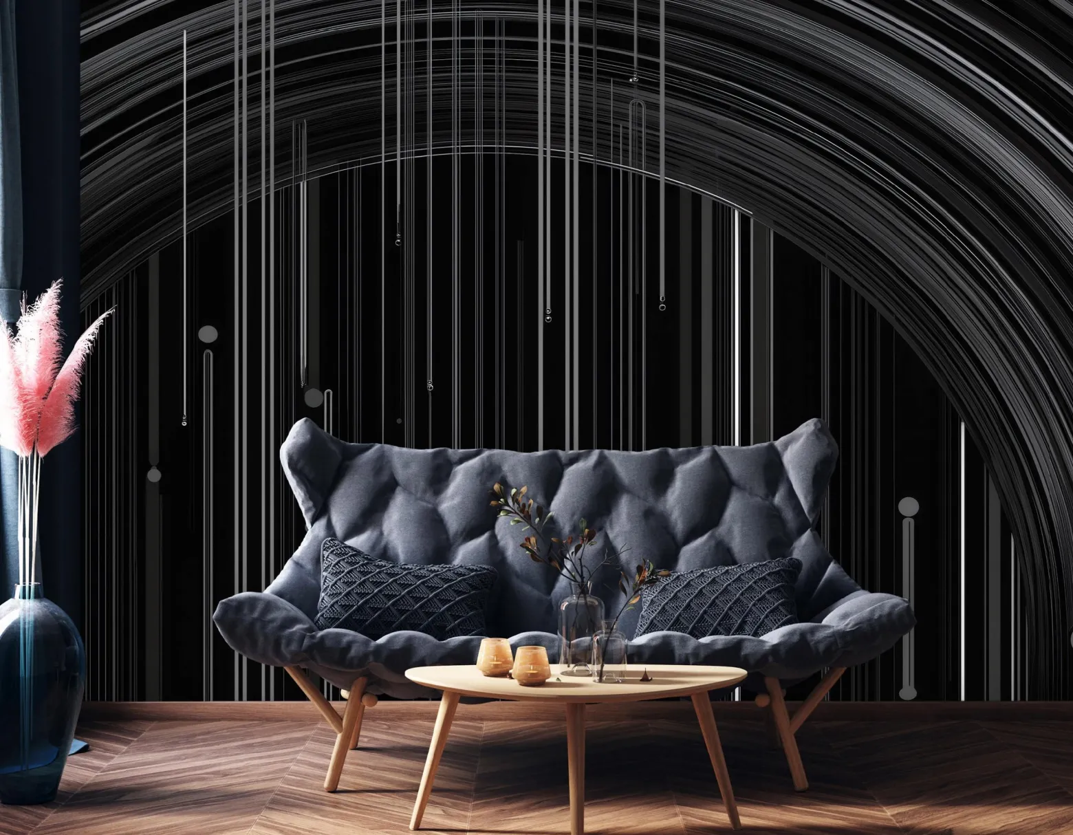 Fototapeta Abstrakcja Na Flizelinie Do Sypialni Salonu 250X175