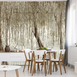 Fototapeta Abstrakcyjna Wierzba Na Betonie 90x60cm