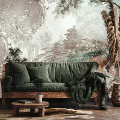 Fototapeta Abstrakcyjny Paw W Stylu Vintage 90x60cm