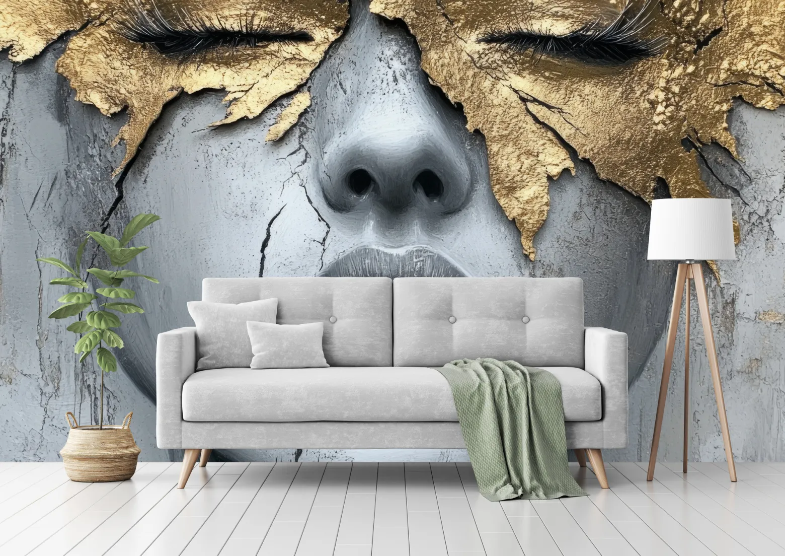 Fototapeta Abstrakcyjny Portret Kobiety 104x70.5cm