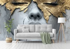 Fototapeta Abstrakcyjny Portret Kobiety 416x254cm